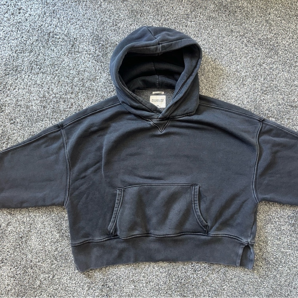 Abercrombie & Fitch Charcoal Hoodie
